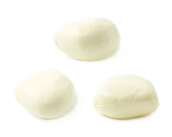 Mozzarella cheese ball isolated — Stock Photo, Image