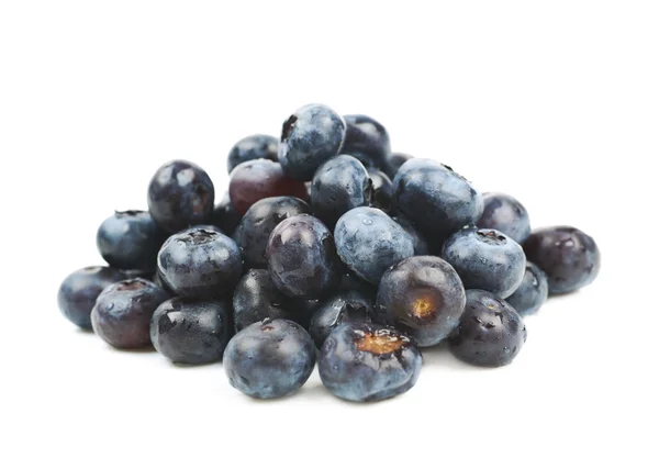 Pile of bilberries isolated — Stock Photo, Image