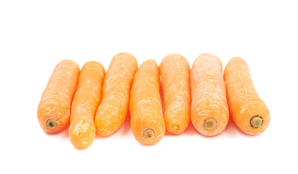 Σωρό από τα καρότα μωρό απομονωθεί — Φωτογραφία Αρχείου