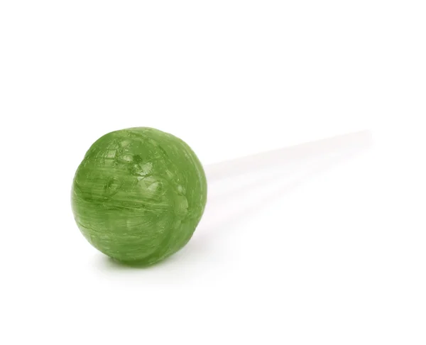 Зеленые конфеты конфеты изолированы — стоковое фото