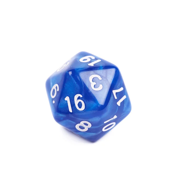 RolePlaying polyhedral tärning isolerade — Stockfoto