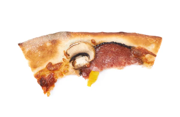 Fetta di pizza messicana isolata — Foto Stock