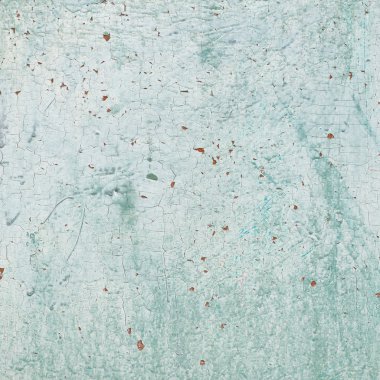 Boyalı bir metal parçası