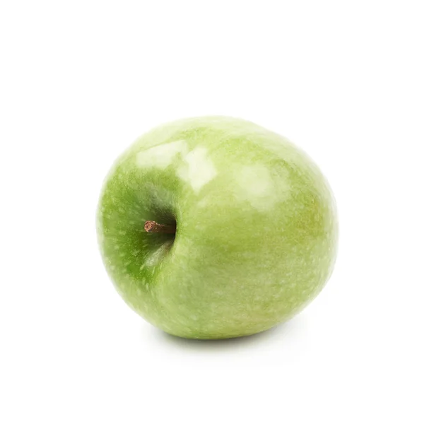 Green Granny Smith apple isolated — стоковое фото