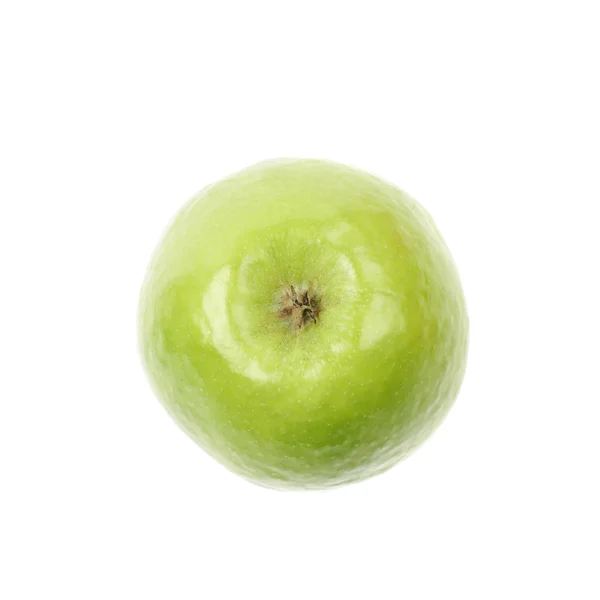 Green granny Smith apple isolated — Stock Photo, Image