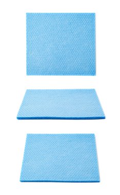 Mutfak temizleme işlemi bez izole