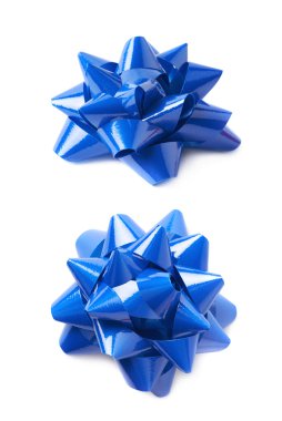 İzole decorational şerit hediye yay