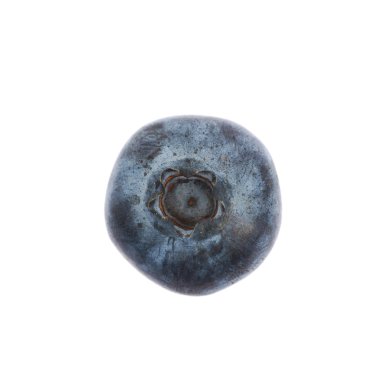 Tek olgun bilberry izole