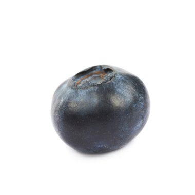 Tek olgun bilberry izole