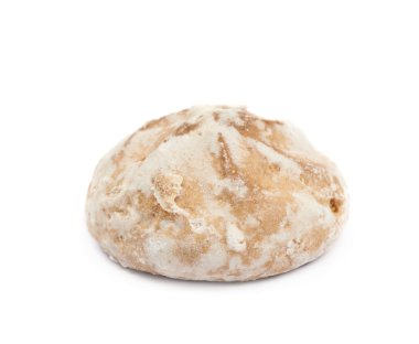 İzole Rus zencefilli kurabiye