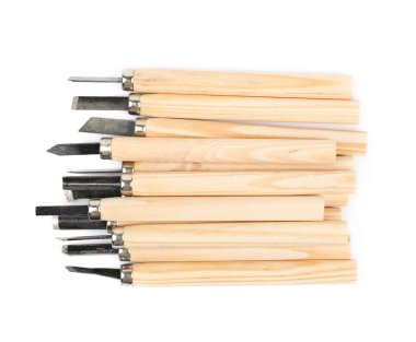 Oyma ahşap keski kompozisyon