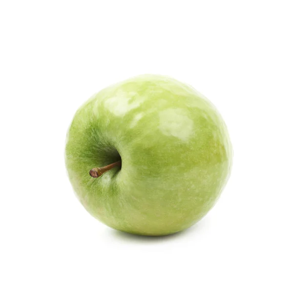 Green Granny Smith apple isolated — стоковое фото