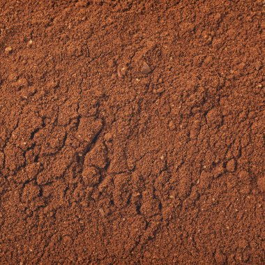 Çekilmiş kahve ile kaplı yüzey