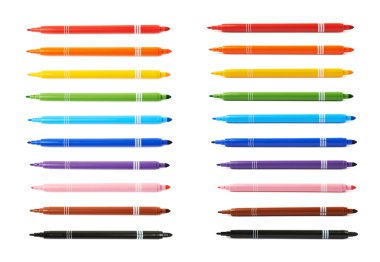 Keçeli kalem marker izole