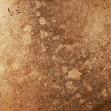 Lekeli ve aşınmış metal doku