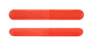 Diş fırçası durum kutusu tutucu izole