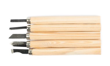 Oyma ahşap keski kompozisyon