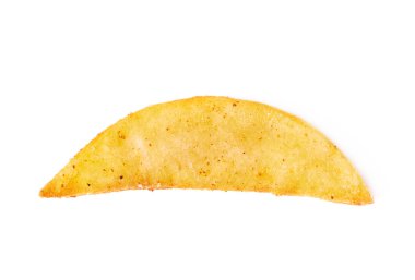 Fransız kızarmış patates dilim izole