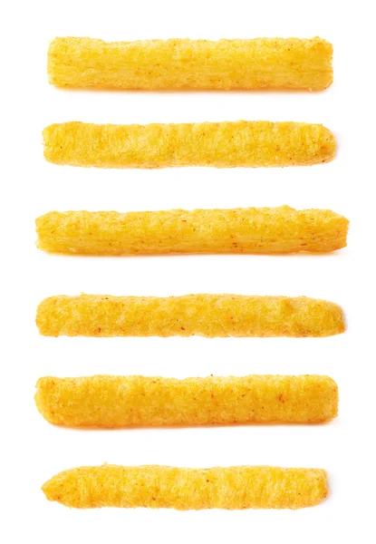 Cheese puff stick isolated — Stock Photo, Image