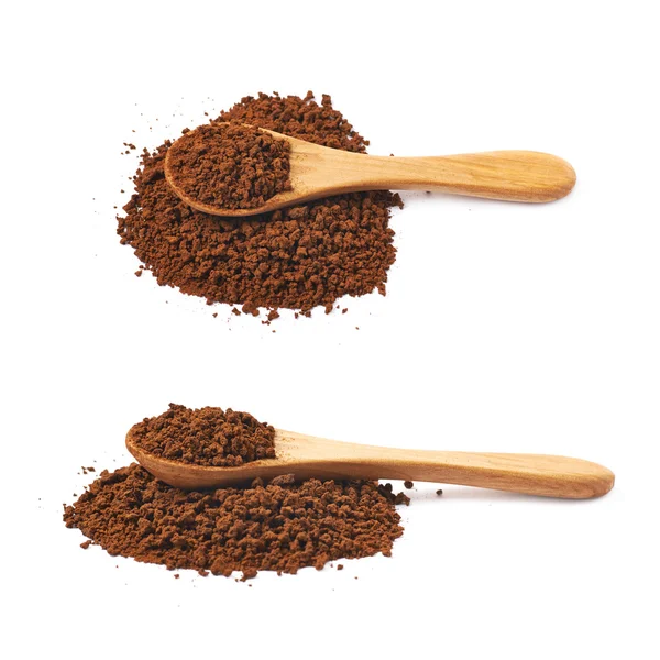 Stapel von Instant-Kaffeekörnern — Stockfoto