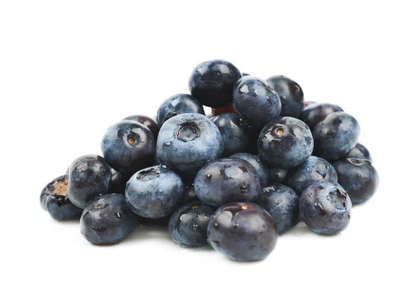 Pile of bilberries isolated — Stock Photo, Image