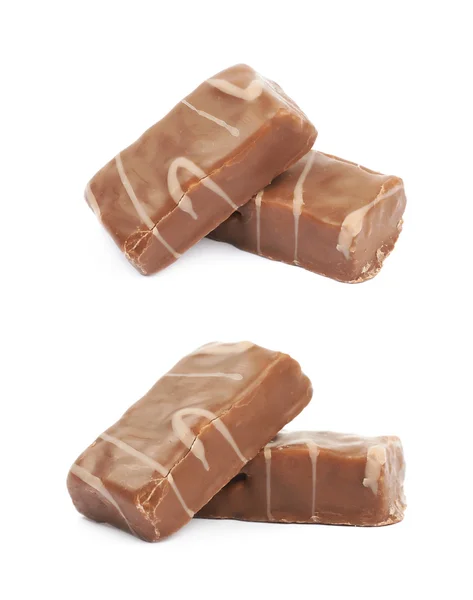 Chocolade snoep bar geïsoleerd — Stockfoto