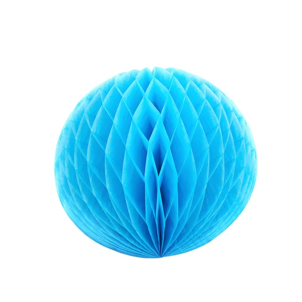Honeycomb pom-pom bola decoración aislada — Foto de Stock