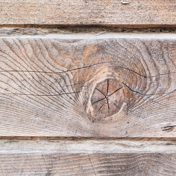 Fragment of an old wooden wall — Stock Photo, Image