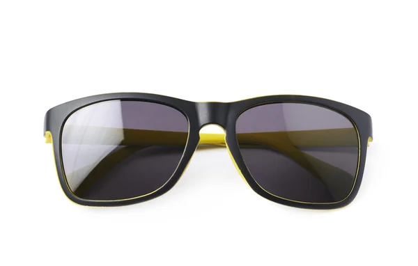 Kunststof zonnebril geïsoleerd — Stockfoto