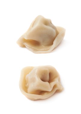 İzole tek pişmiş hamur tatlısı