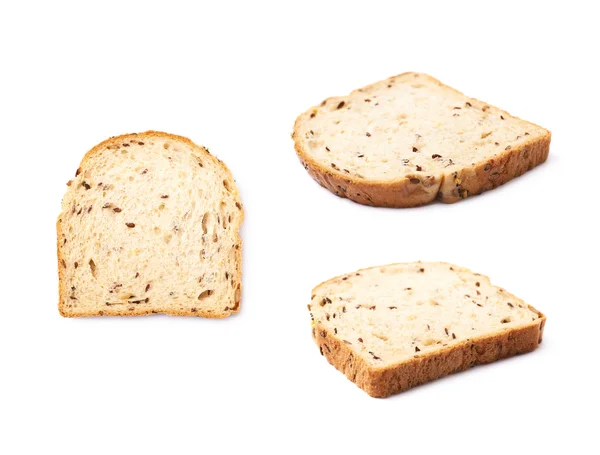 Tranche simple d'un pain blanc — Photo