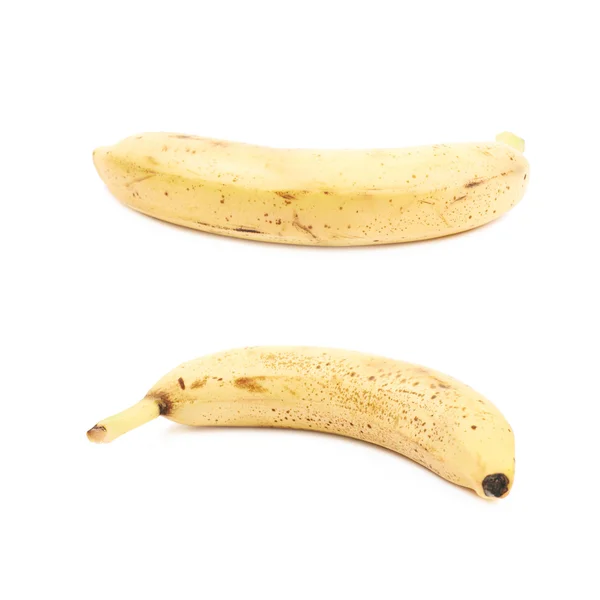 Одинарний банан ізольований — стокове фото