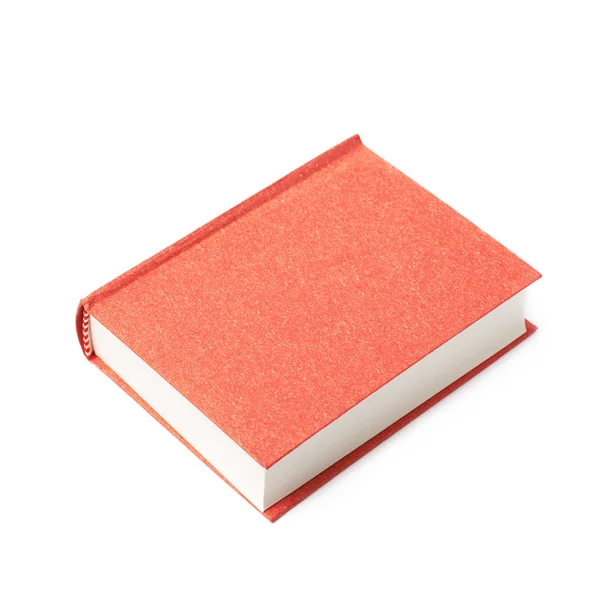 Libro rojo aislado — Foto de Stock