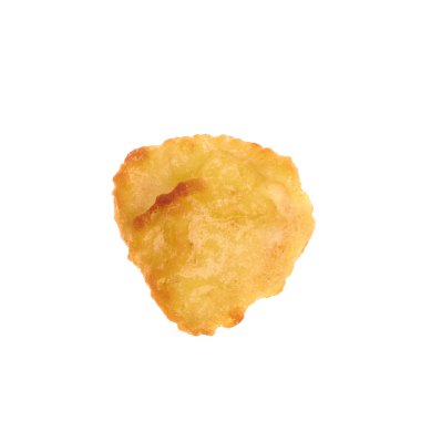 Ekmekli Tavuk nugget kompozisyon izole