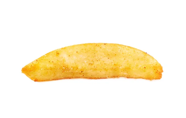 Franska stekt potatis segment isolerade — Stockfoto