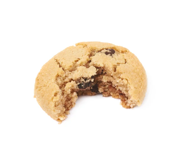 Chocolate Chip Cookie isoliert — Stockfoto