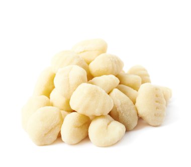 Gnocchi hamur köfte yığını