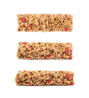 İzole besin chewy grains bar