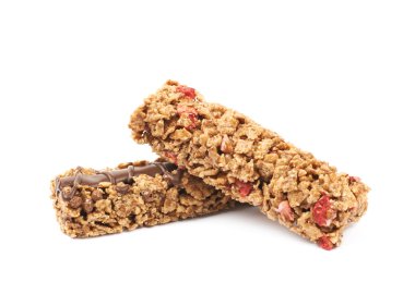 Besin chewy izole barlar tahıllar