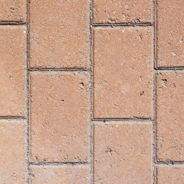 Bir tuğla kaldırım parçası