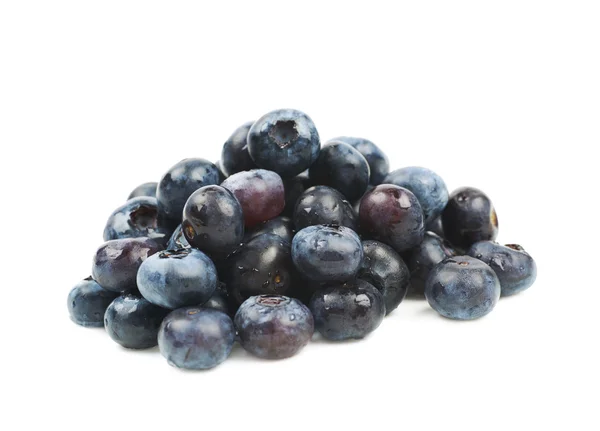 Pile of bilberries isolated — Stock Photo, Image