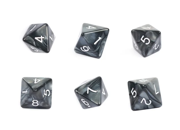 Roleplaying polyhedral dice isolated — Stock Photo, Image