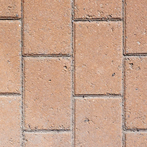 Bir tuğla kaldırım parçası