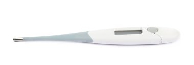 İzole plastik dijital termometre