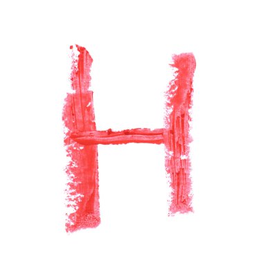 İzole tek abc harf sembol