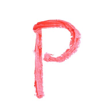 İzole tek abc harf sembol