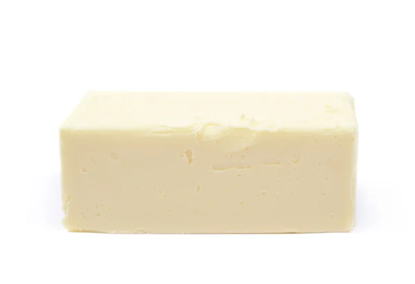 Sztukę gotowania masło na białym tle — Zdjęcie stockowe
