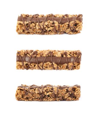 İzole besin chewy grains bar