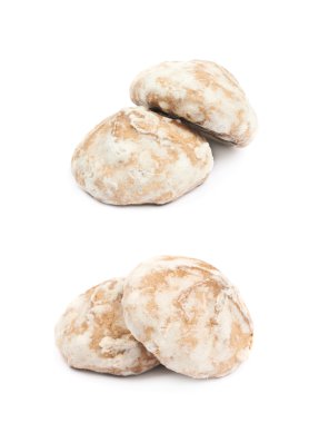 İzole Rus zencefilli kurabiye