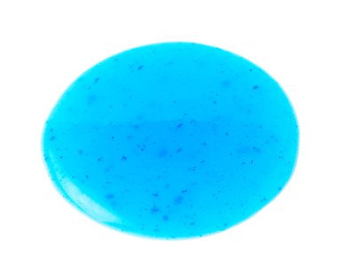 Yuvarlak sızıntısı leke izole sos